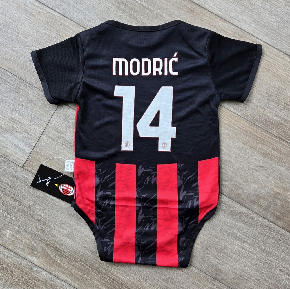 Bebe Baby Onesie Ac. Milan